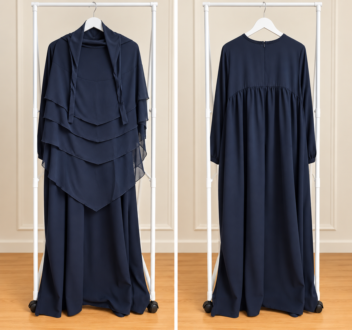 Abaya med Khimar