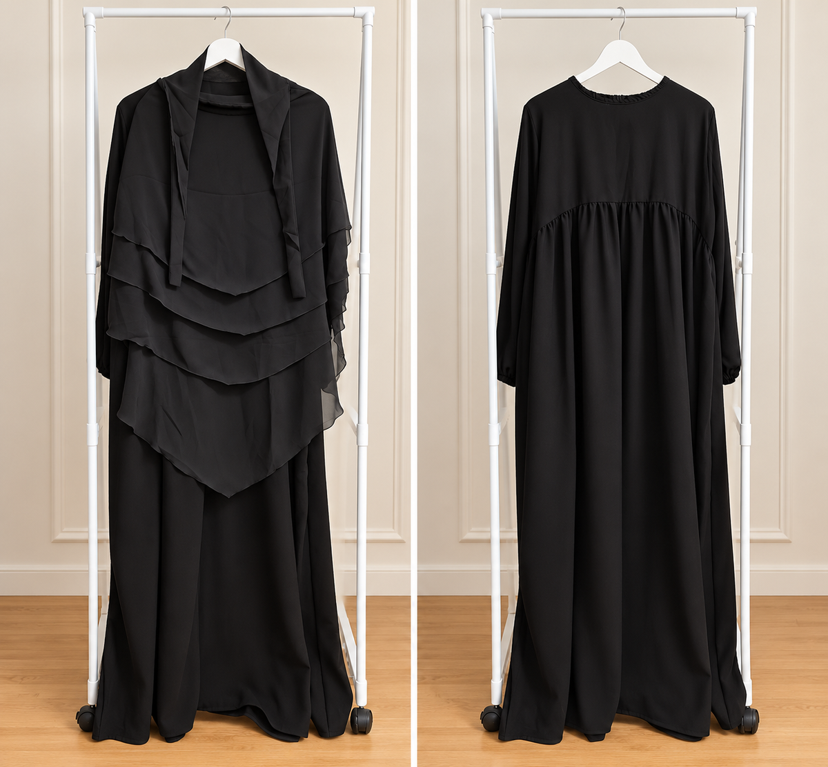 Abaya med Khimar